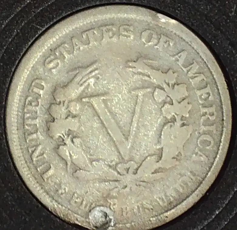 What-Is-That-Weird-Small-Cud-Thing-On-The-Rim-Of-This-1883-No-Cents-Nickel?